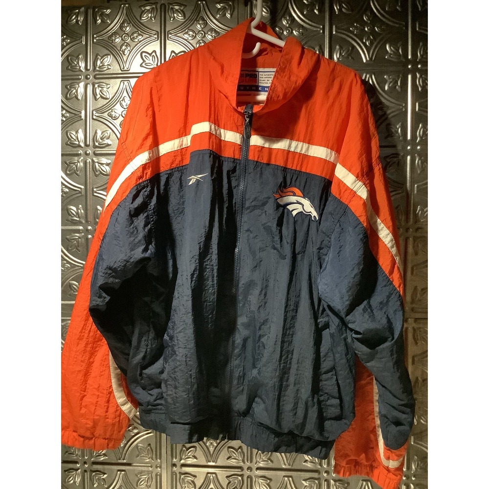 Denver Broncos Starter Jacket NFL  Authentic Pro Line Vintage Xl